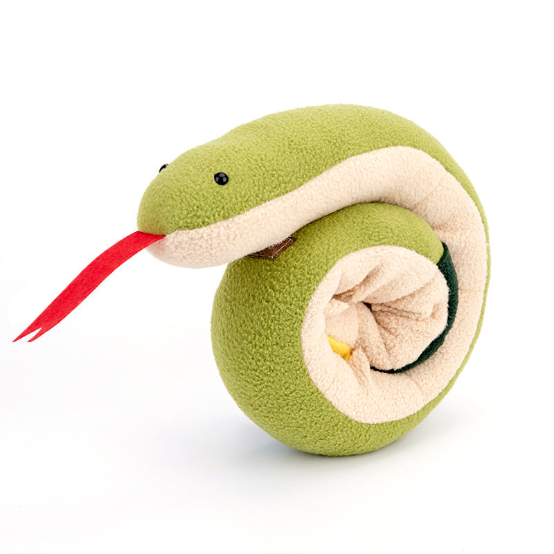 Tails Choice | Snake Snuffle Pillow