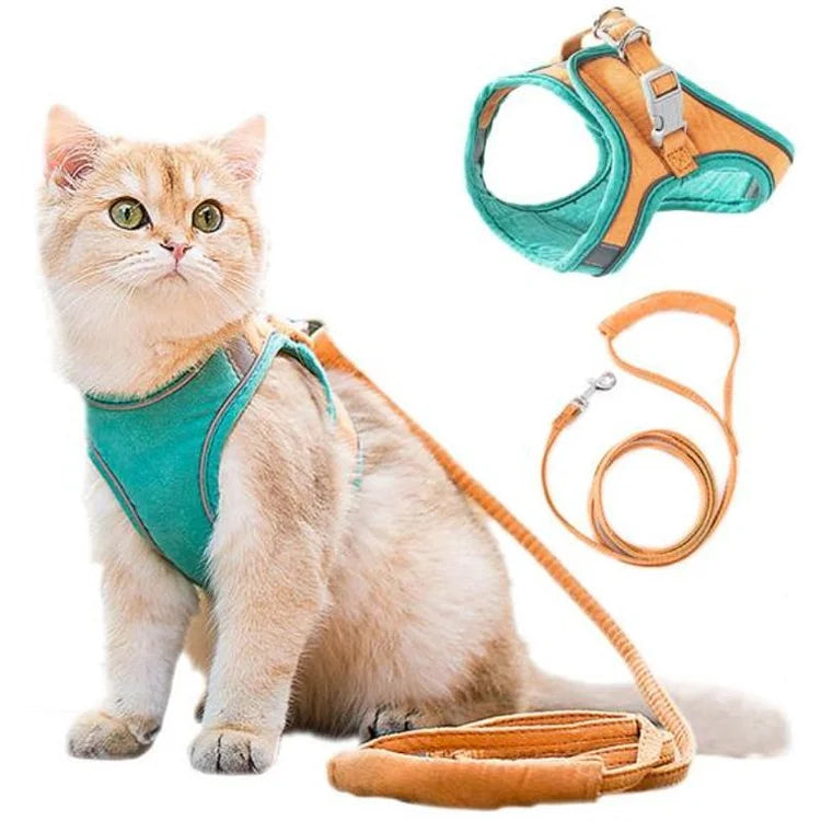 Tails Choice | Cat Vest Harness Leash Set