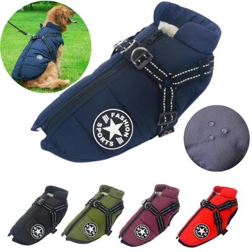 Tails Choice | Waterproof Dog Harness Jacket