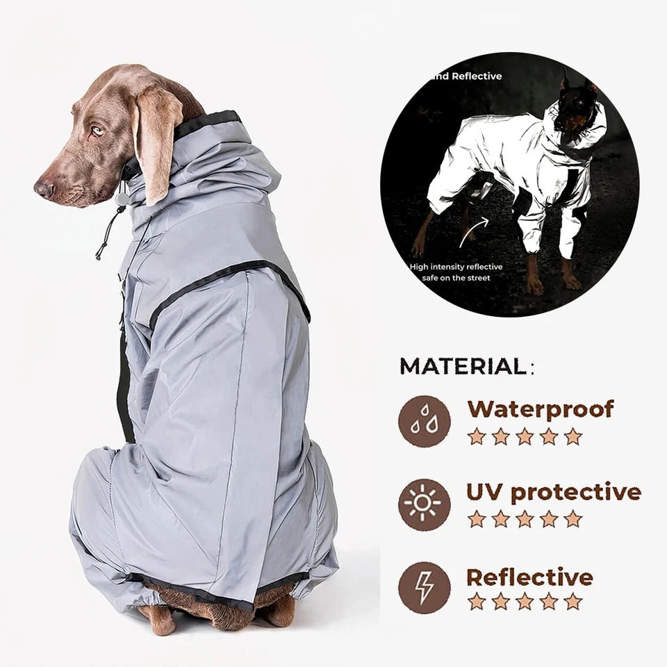 Tails Choice | Waterproof Reflective Raincoat Jumpsuit