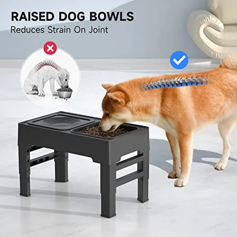 Tails Choice | Elevated Mess-Free Dog Bowl