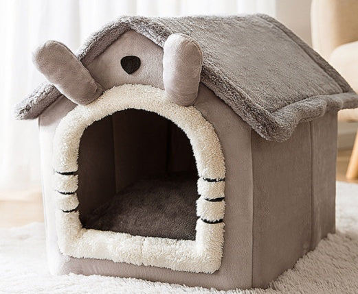 Tails Choice | Foldable House Pet  Bed