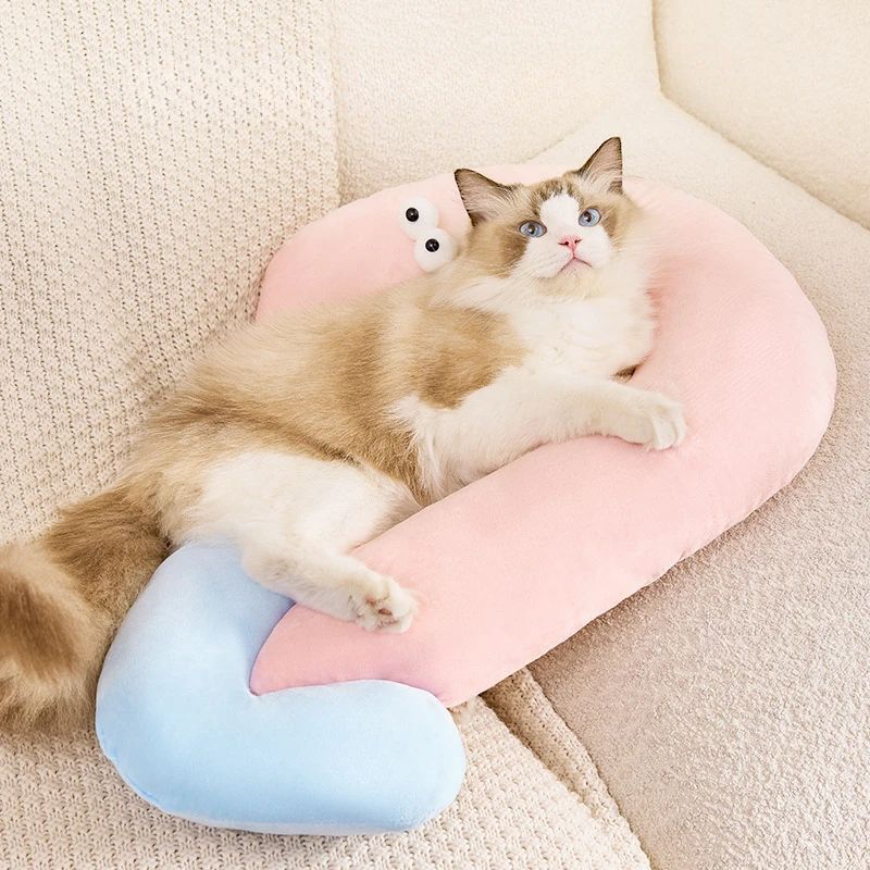 Tails Choice | Cute Cat Eye Pillow