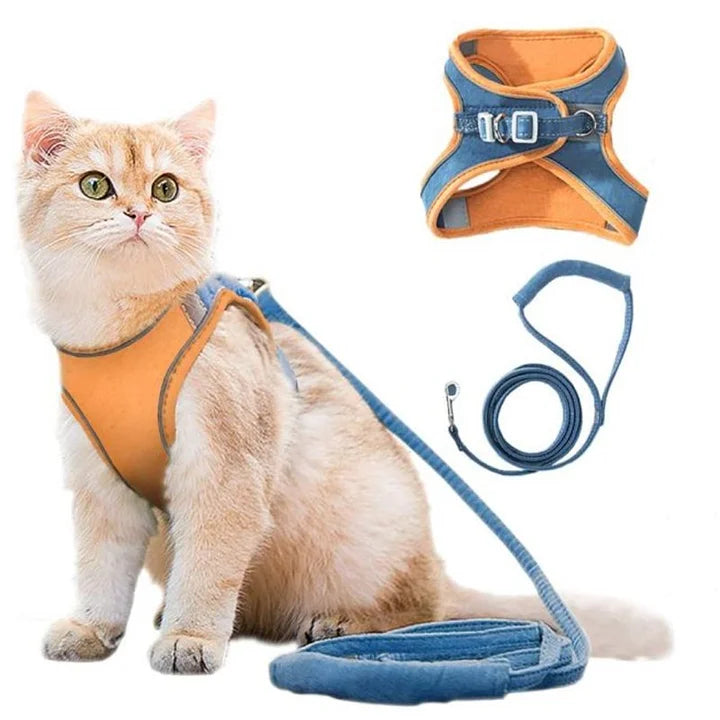 Tails Choice | Cat Vest Harness Leash Set