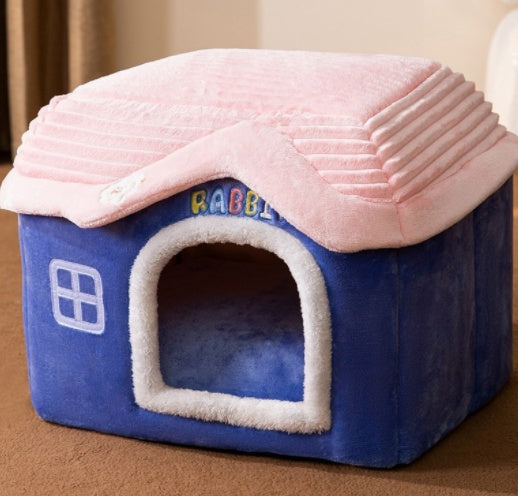 Tails Choice | Foldable House Pet  Bed