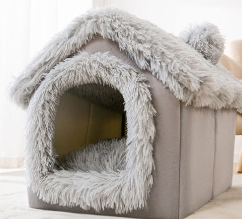 Tails Choice | Foldable House Pet  Bed