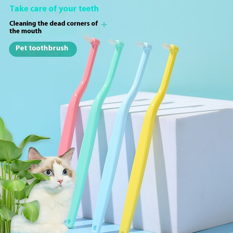 Tails Choice | Pet Cleaning Orthodontic Toothbrush