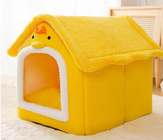 Tails Choice | Foldable House Pet  Bed