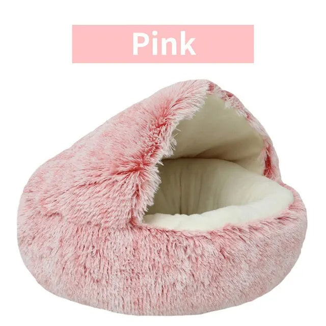 Tails Choice | Soft Plush Round Cat Bed