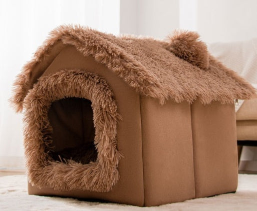 Tails Choice | Foldable House Pet  Bed