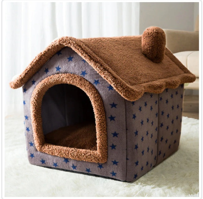 Tails Choice | Foldable House Pet  Bed