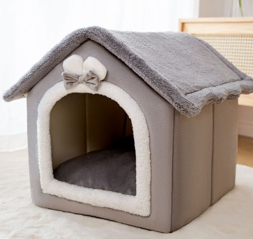 Tails Choice | Foldable House Pet  Bed